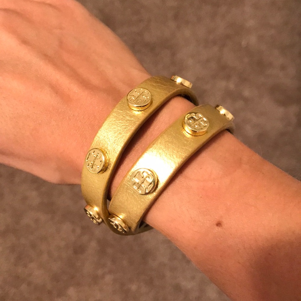 Tory Burch Gold Wrap Bracelet